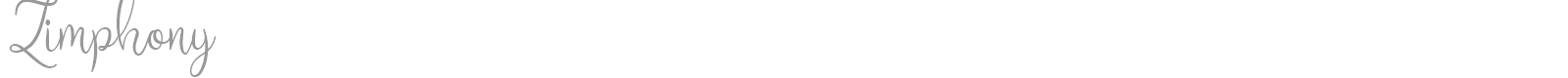 Zimphony font preview